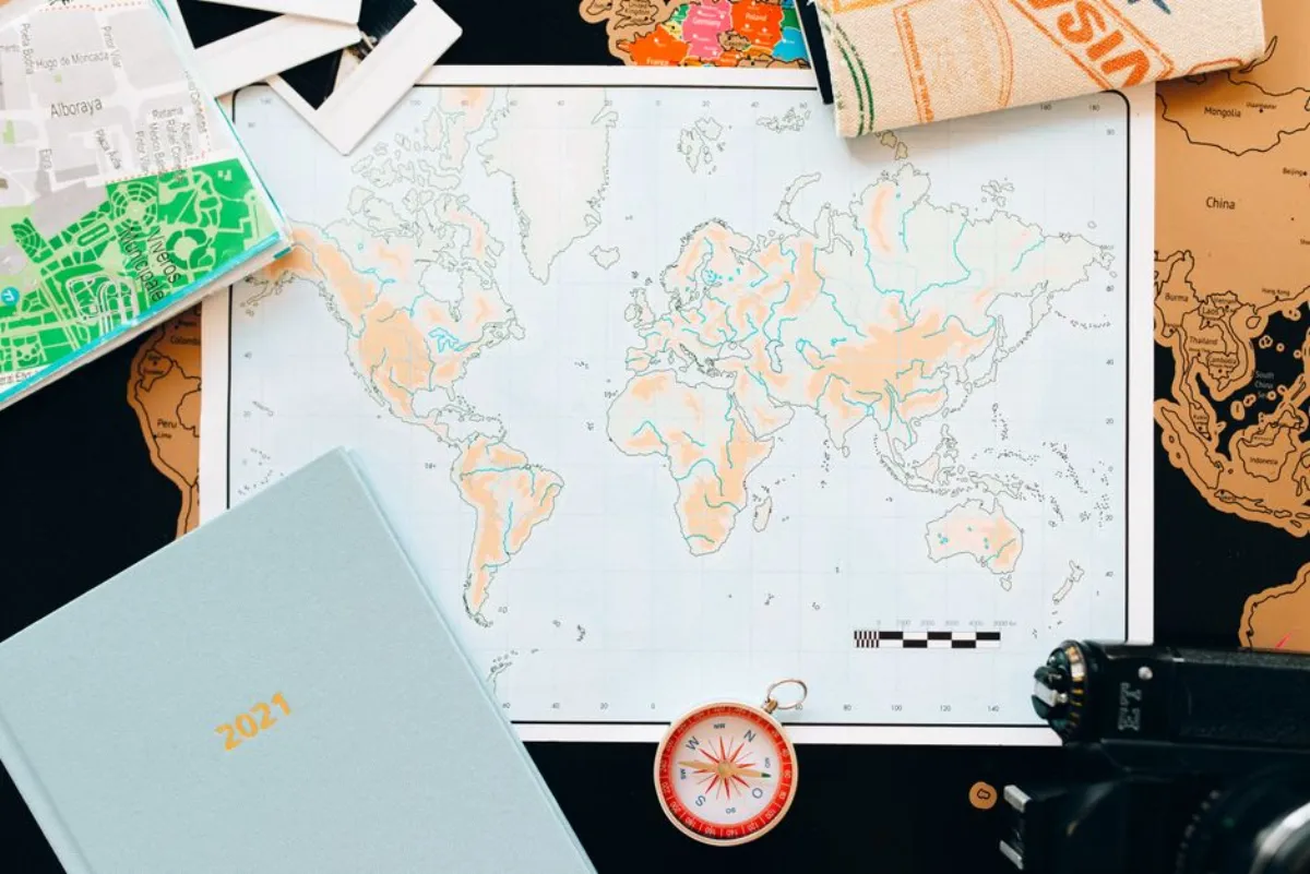 world map